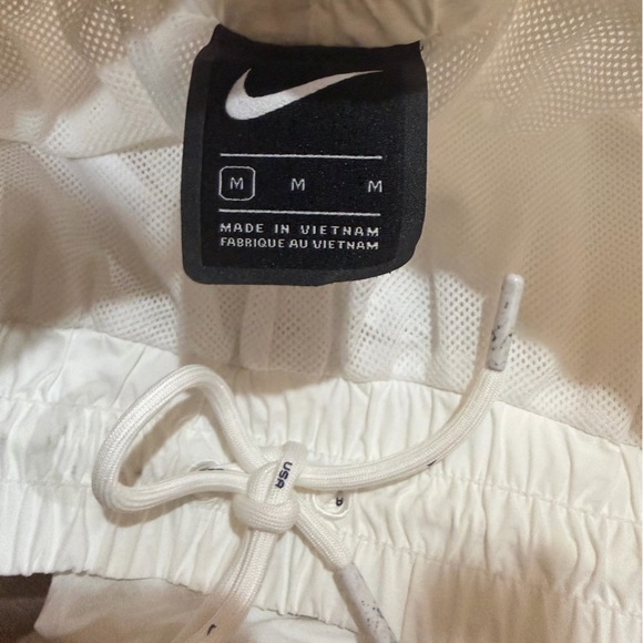 Nike White Pants with Red Swoosh - Picture 3 of 4